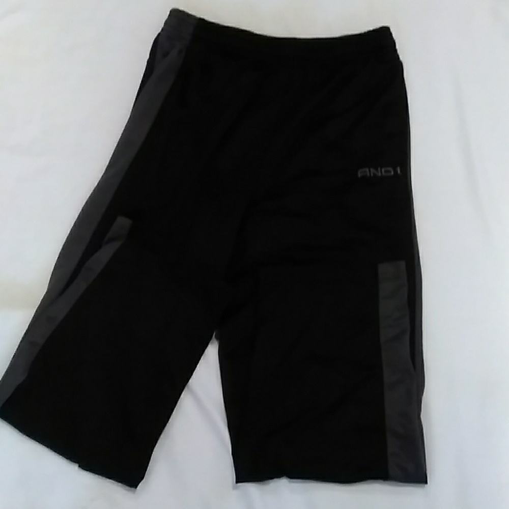 AND1 Warm-up Pants Black Large